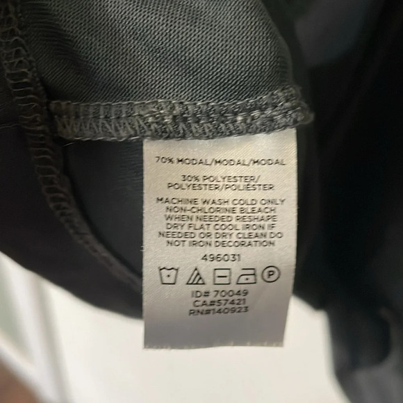 Loft camisole criss cross navy tank size large - Picture 3 of 3